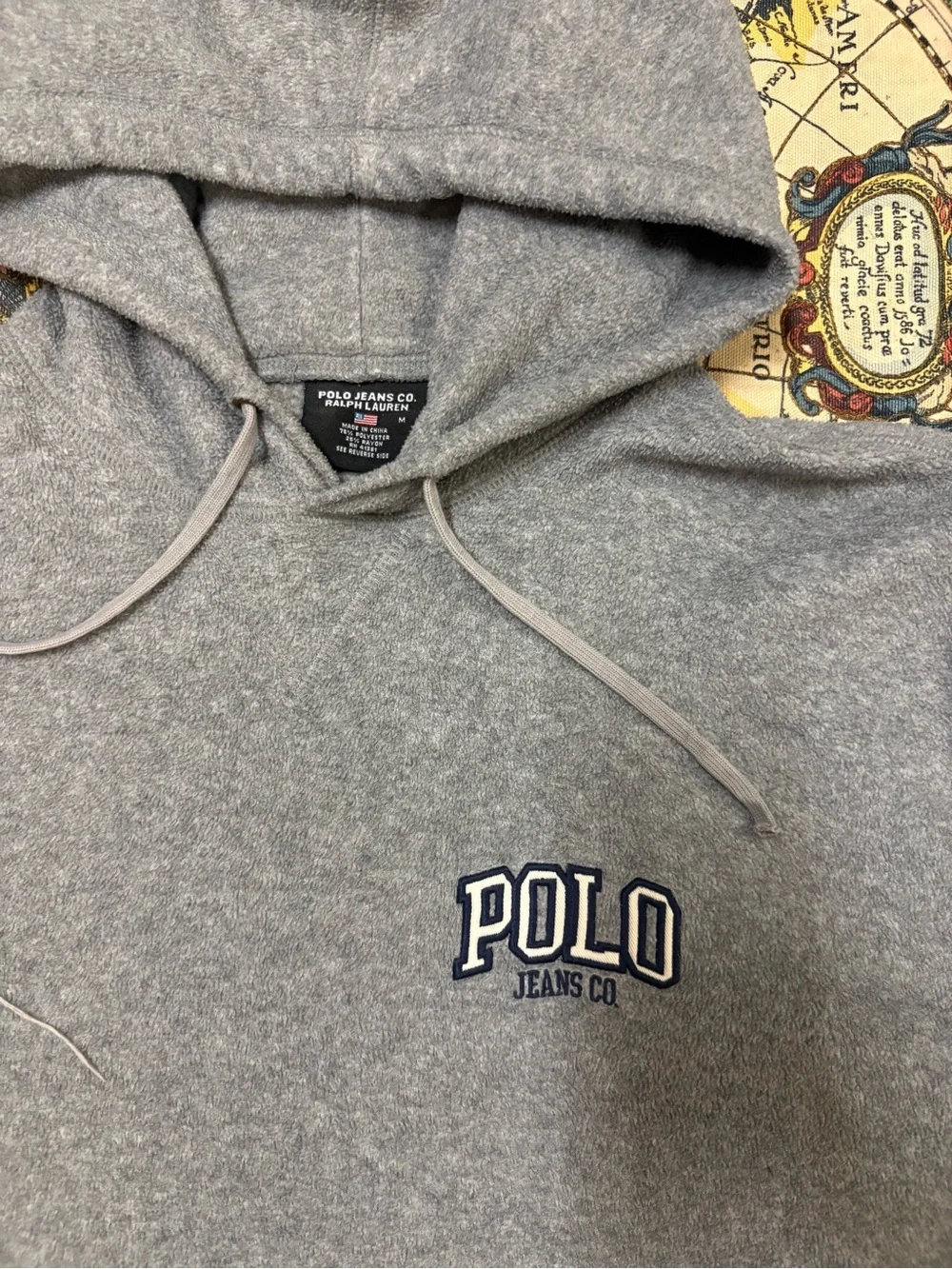Polo by Ralph Lauren Heather Gray Pullover Hoodie